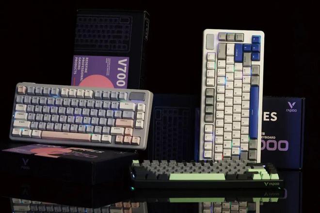 V700DIY-75多模机械键盘开元棋牌小巧便携可玩性强！雷柏(图9)